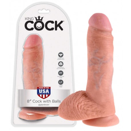 King Cock 8 Zoll Balls