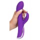 Rabbitvibrator, 23 cm mit Schmetterling-Klitorisreizer