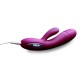 Rabbitvibrator »Adonis«, 21 cm, 7 Vibrationsmodi in 5 Intensitäten, lila