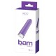 Minivibrator »Bam«, 9,5 cm, 10 Vibrationsmodi, lila