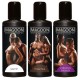 3er-Set Massageöl »Magoon«, diverse Aromen, 3 x 50 ml