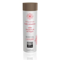Massageöl »Body Oil Luxury Erdbeere/Pfeffer«, 75 ml